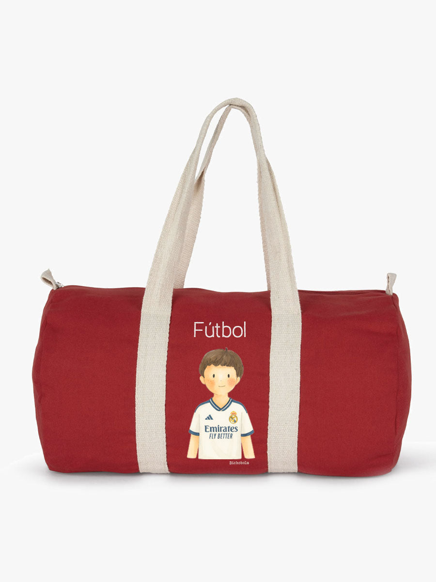 Bolsa Barril Fútbol Real Madrid Niño