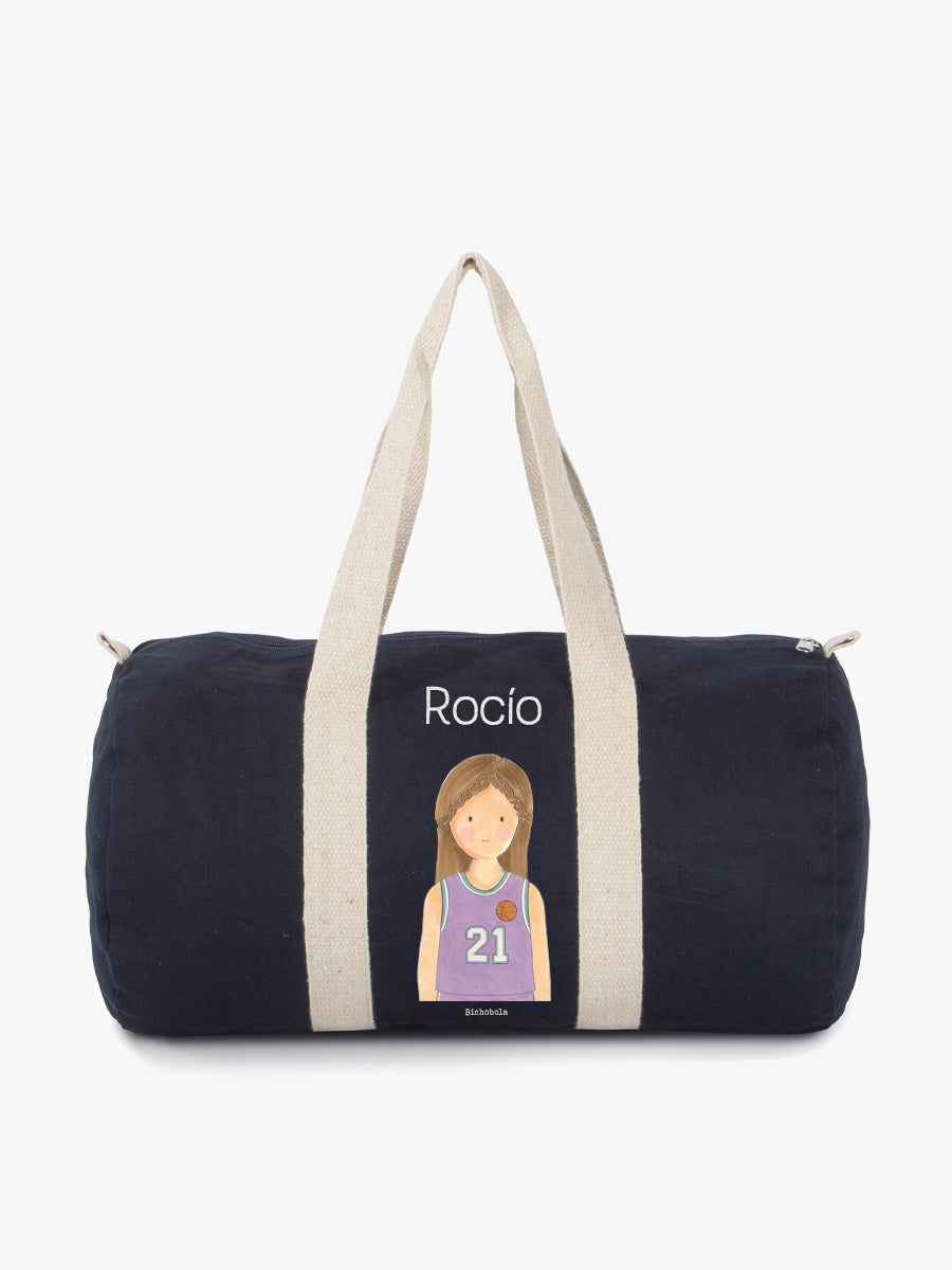 Bolsa Barril Baloncesto Niña