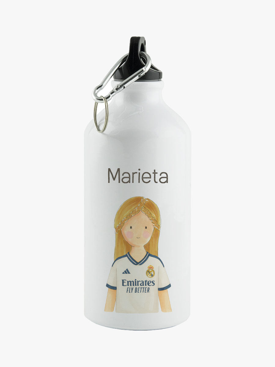 Botella Fútbol Real Madrid Niña