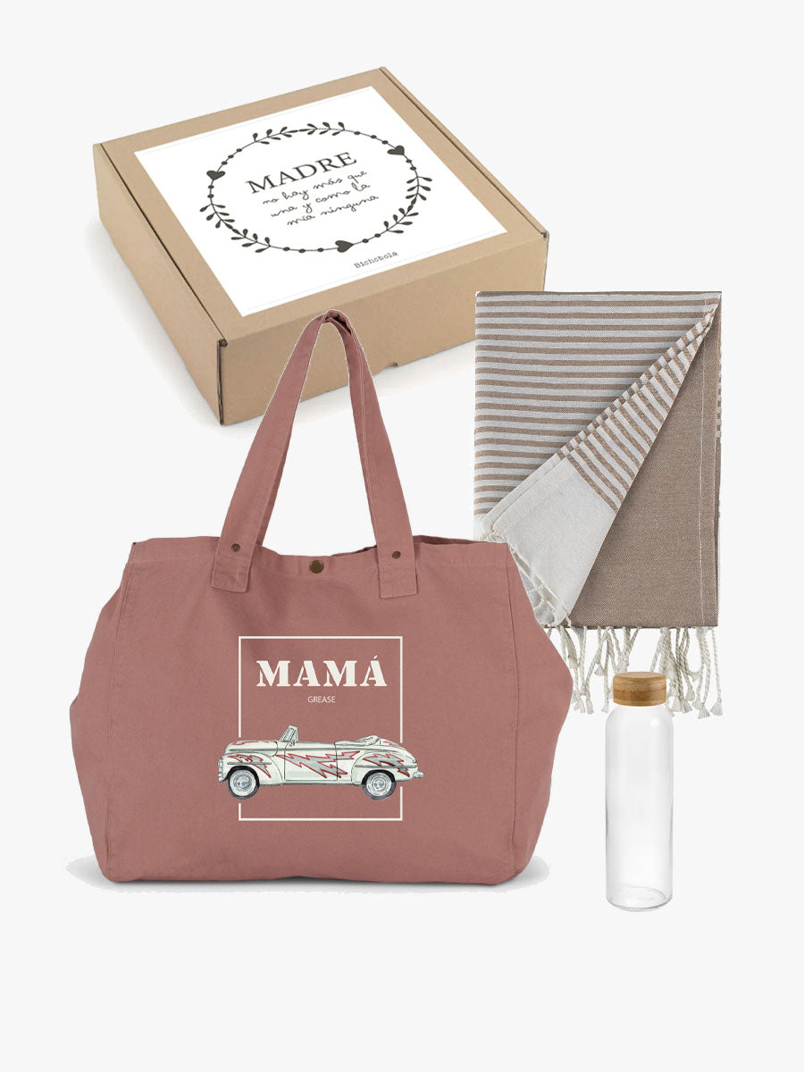 Caja Bolsa Efecto Lavado Rosa