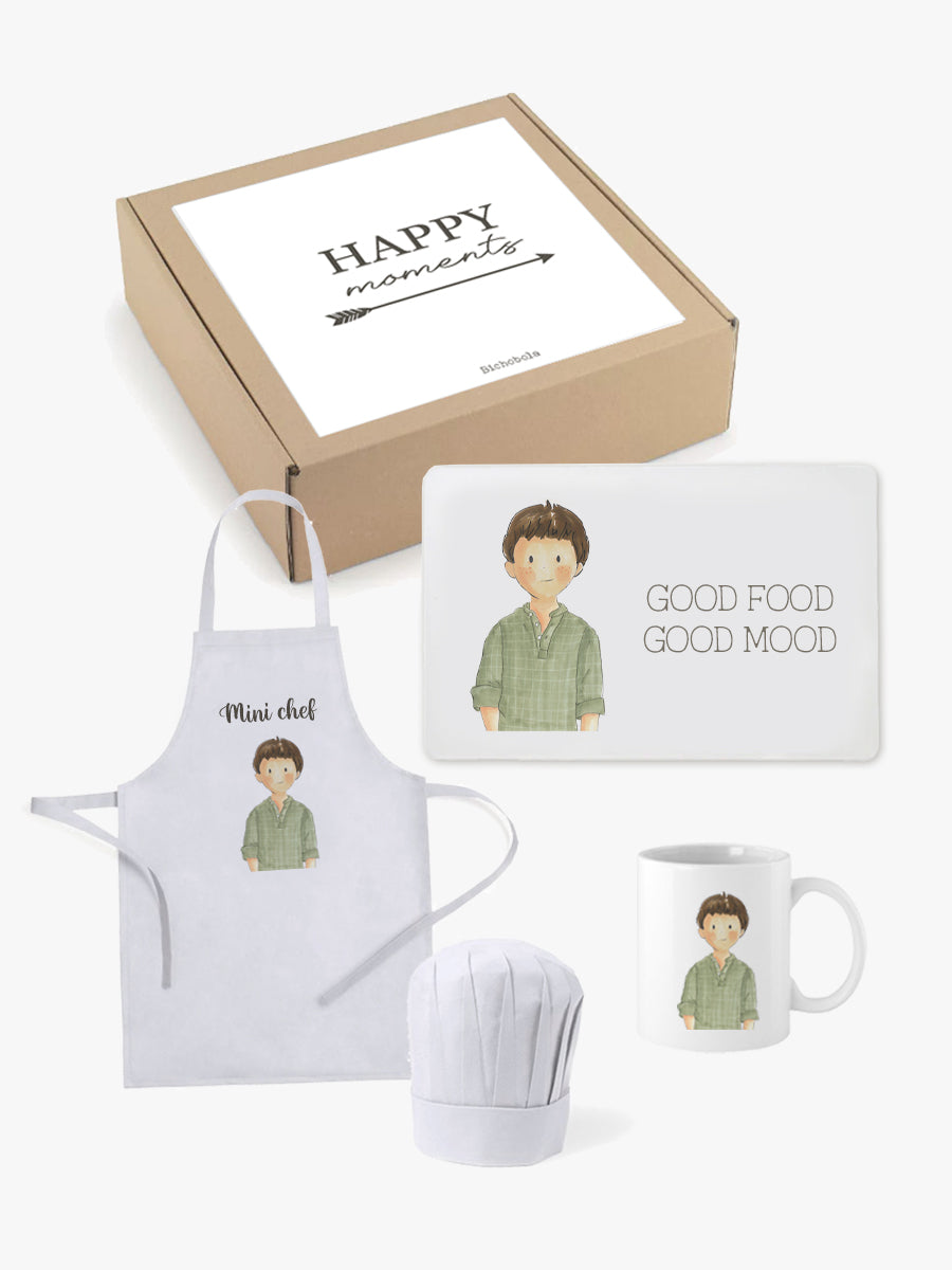 Caja Mini Chef Niños