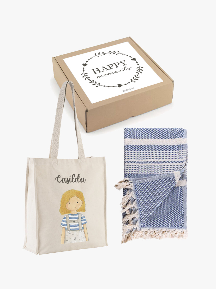 Caja Tote y Toalla Niñas