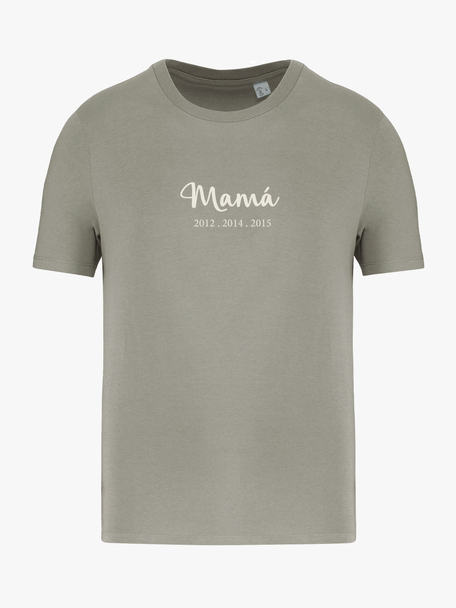 Camiseta Mamá Fechas