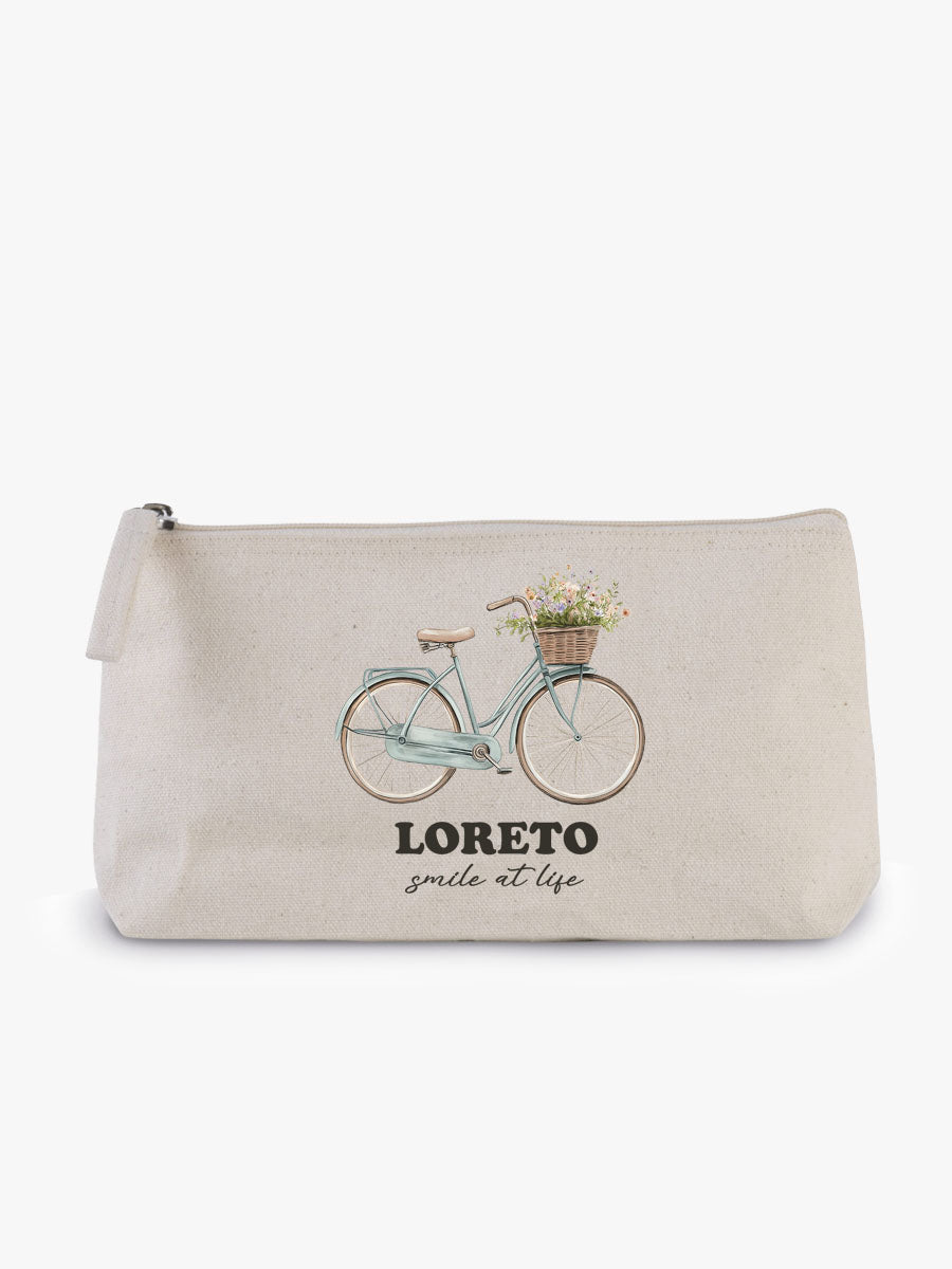 Estuche Escolar Bici Azul