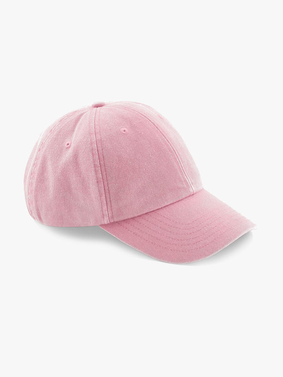Gorra Bordada Círculo Rosa
