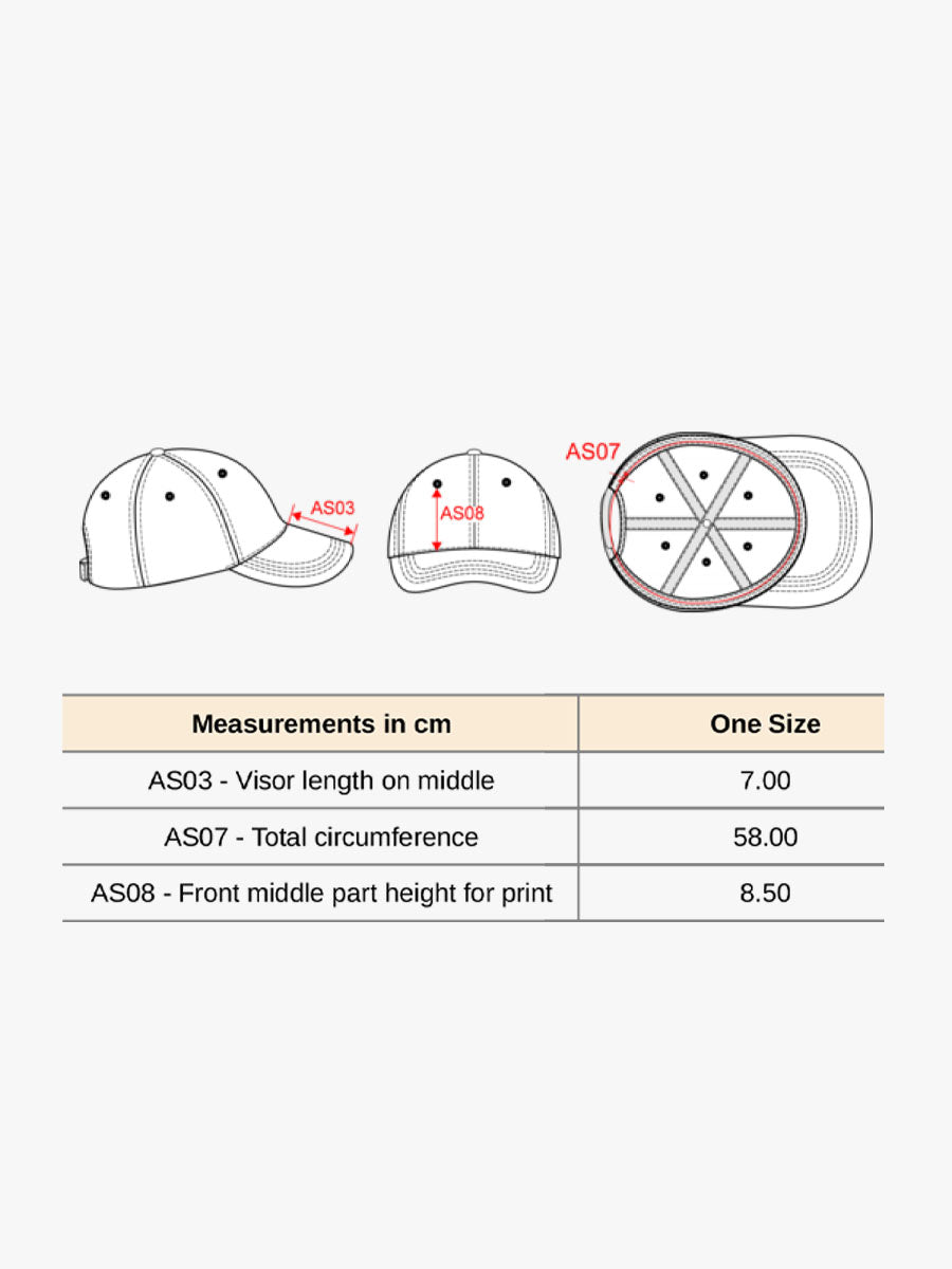 Gorra Bordada Iniciales Azul