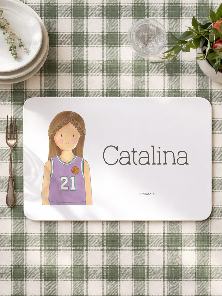 Mantel Baloncesto Niña