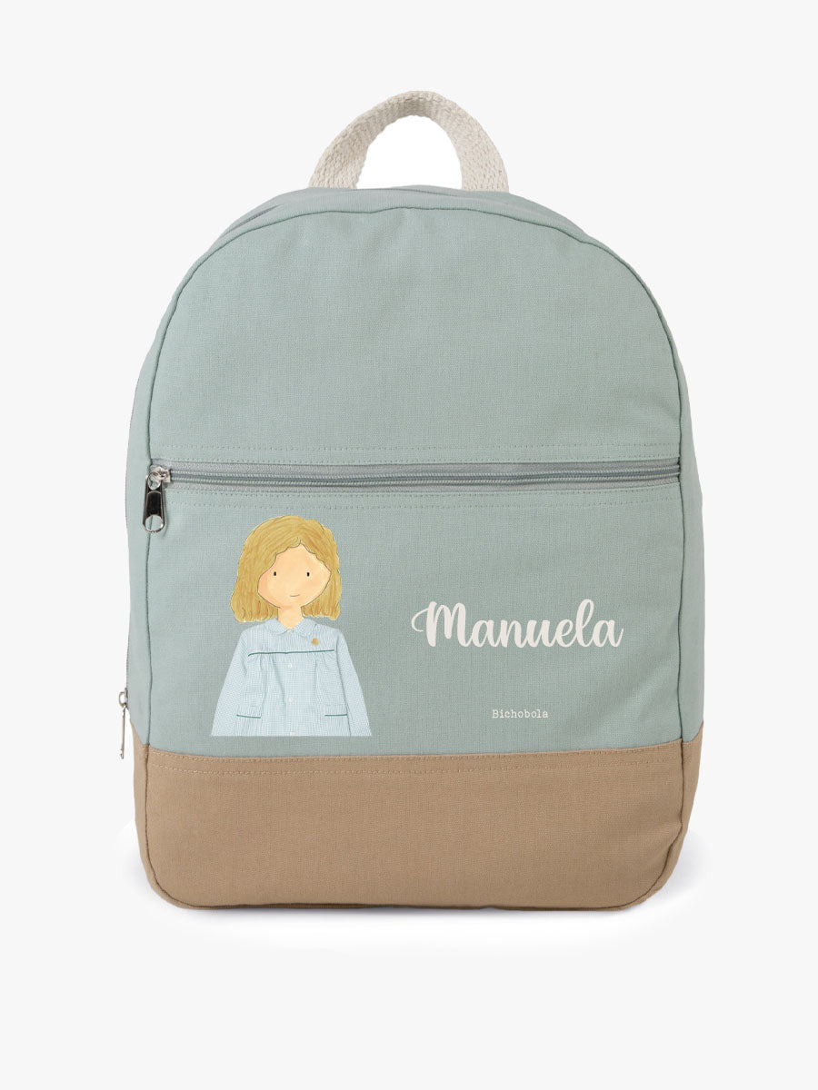 Mochila Bicolor Colegio Los Tilos