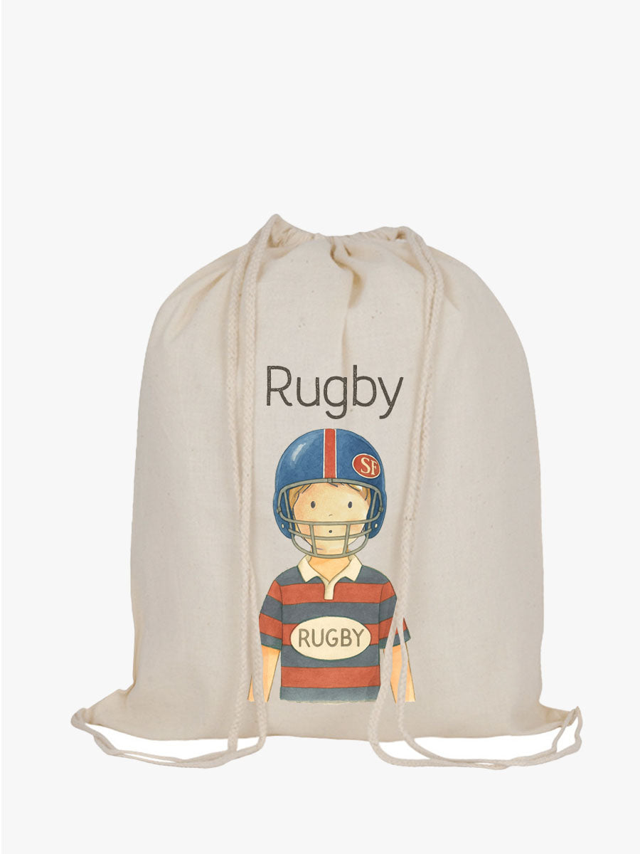 Mochila cordones Rugby