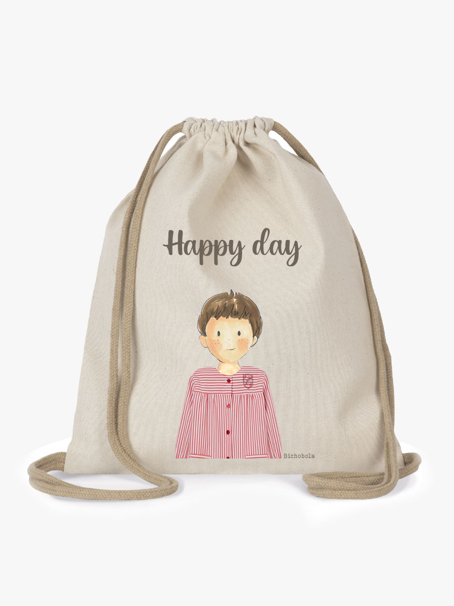 Mochila cordón Mini Colegio Alegra