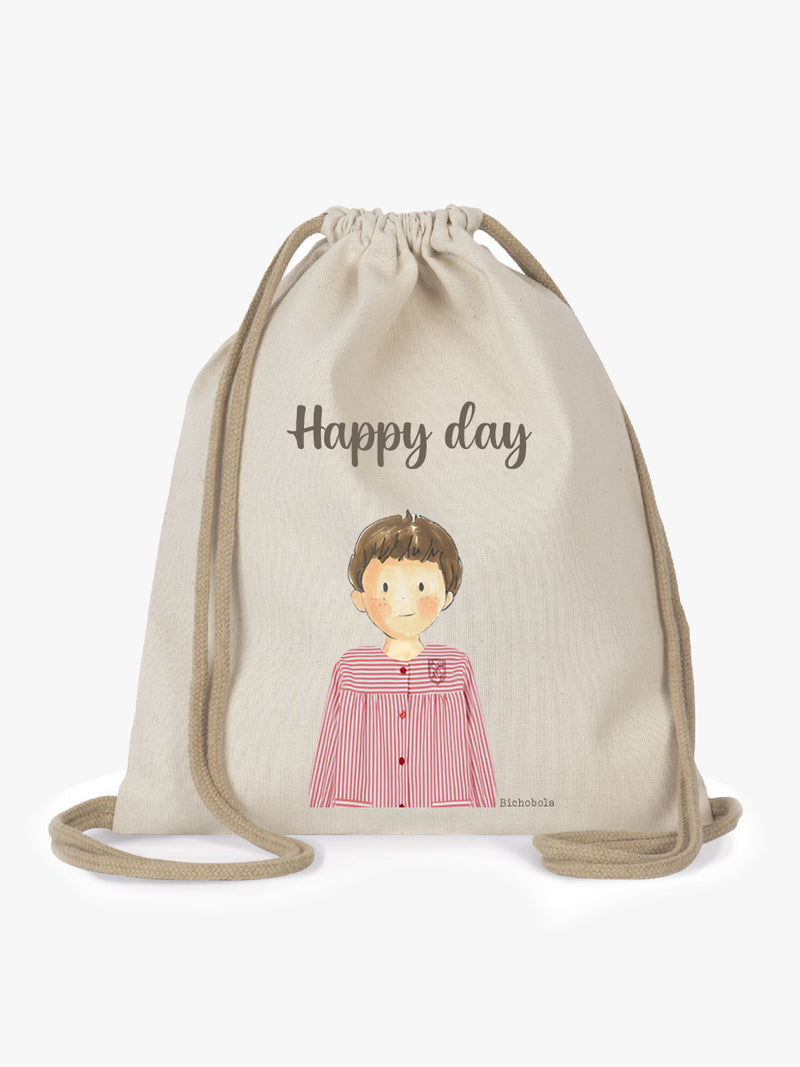 Mochila cordón Mini Colegio Alegra