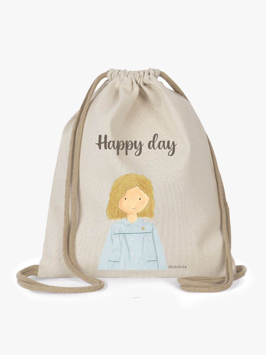 Mochila cordón Mini Colegio Los Tilos