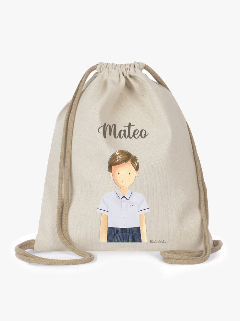 Mochila cordón Mini Colegio San Patricio