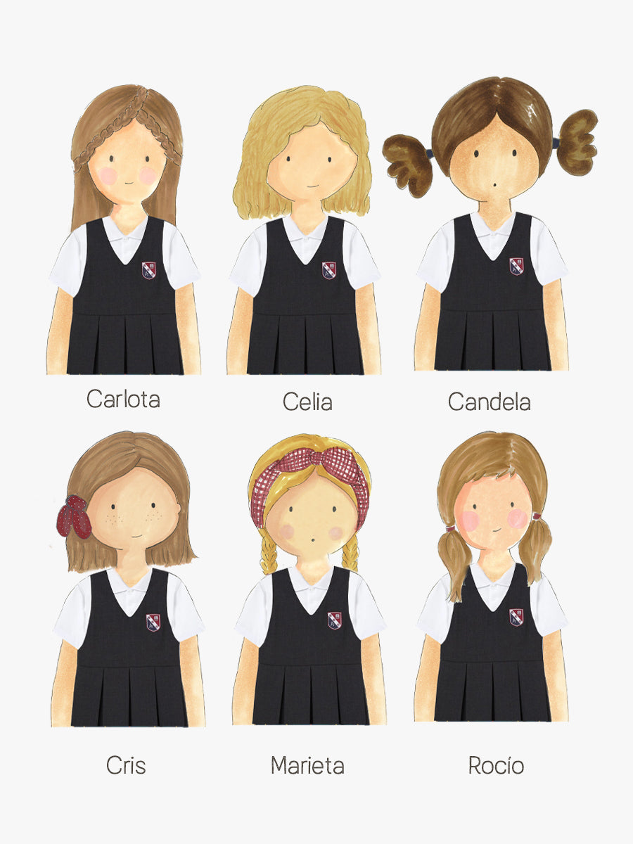 Estuche Escolar Alegra Niñas