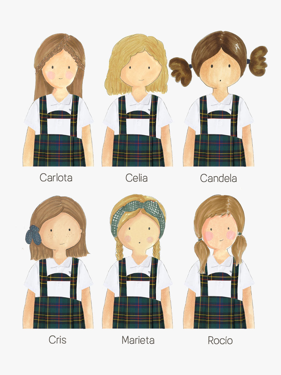 Mochila Escolar Highlands Niñas