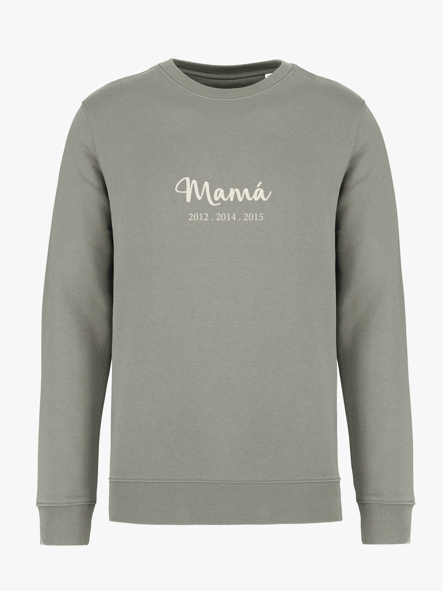 Sudadera Mamá Fechas