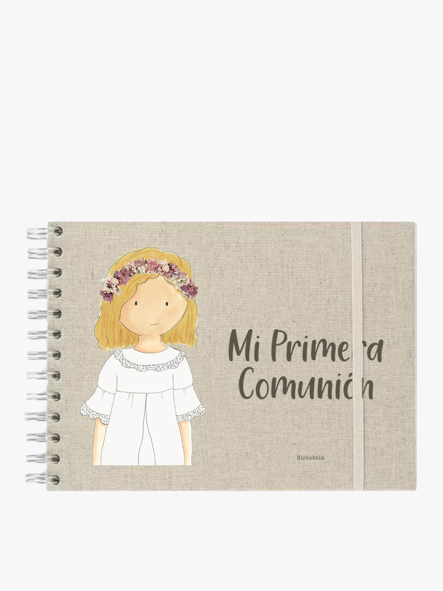 Álbum Comunión Celia Romántico