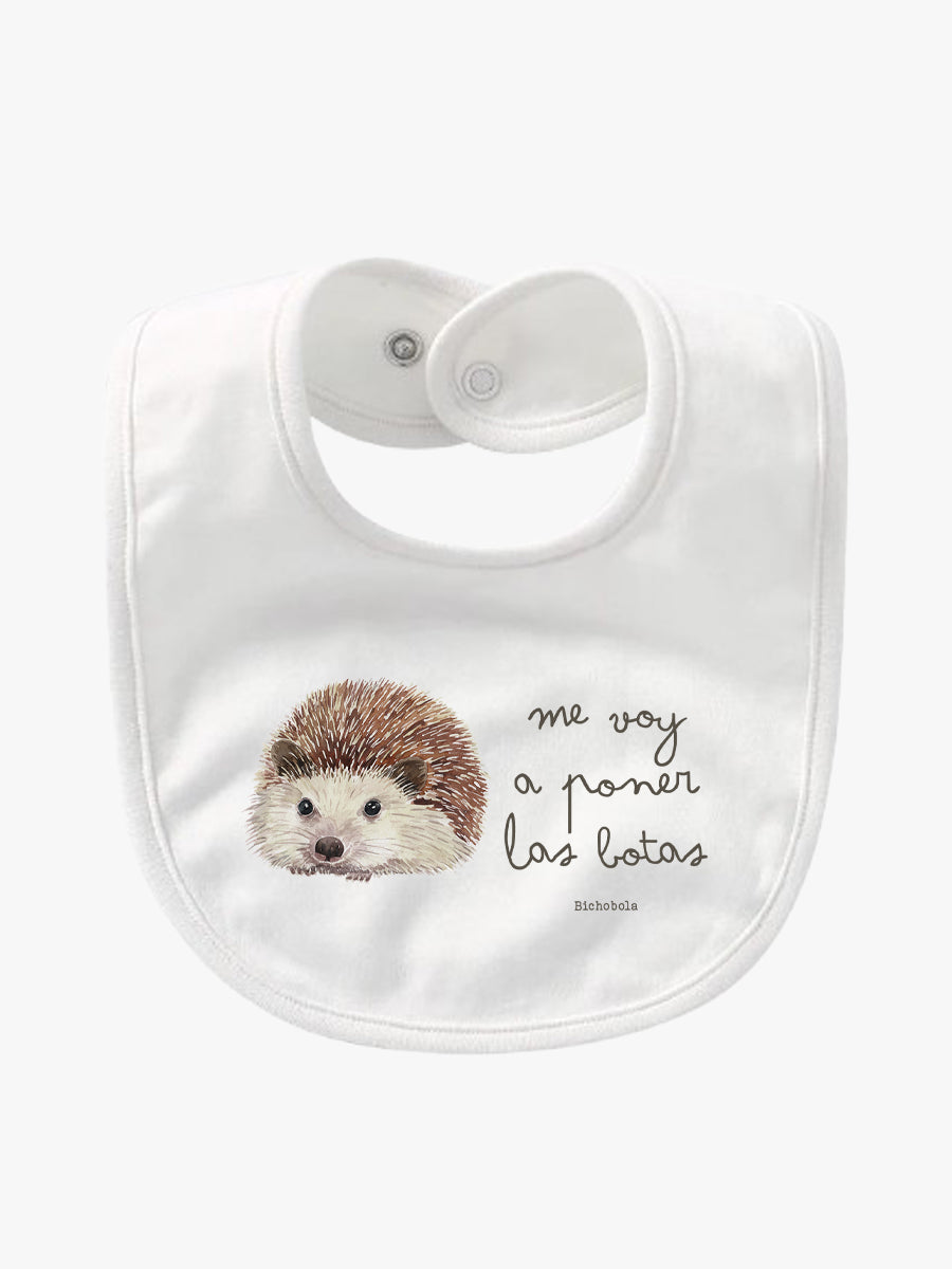 Babero Algodón Erizo
