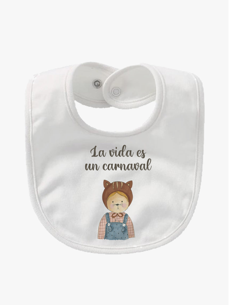 Babero Algodón Curro el Zorro