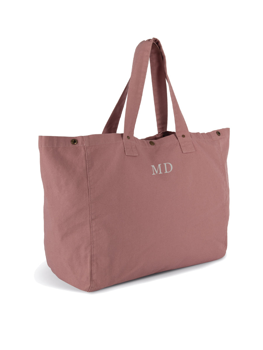 Bolsa efecto lavado Bordado