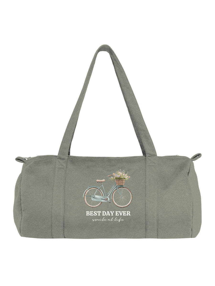 Bolsa Felpa Bici Azul