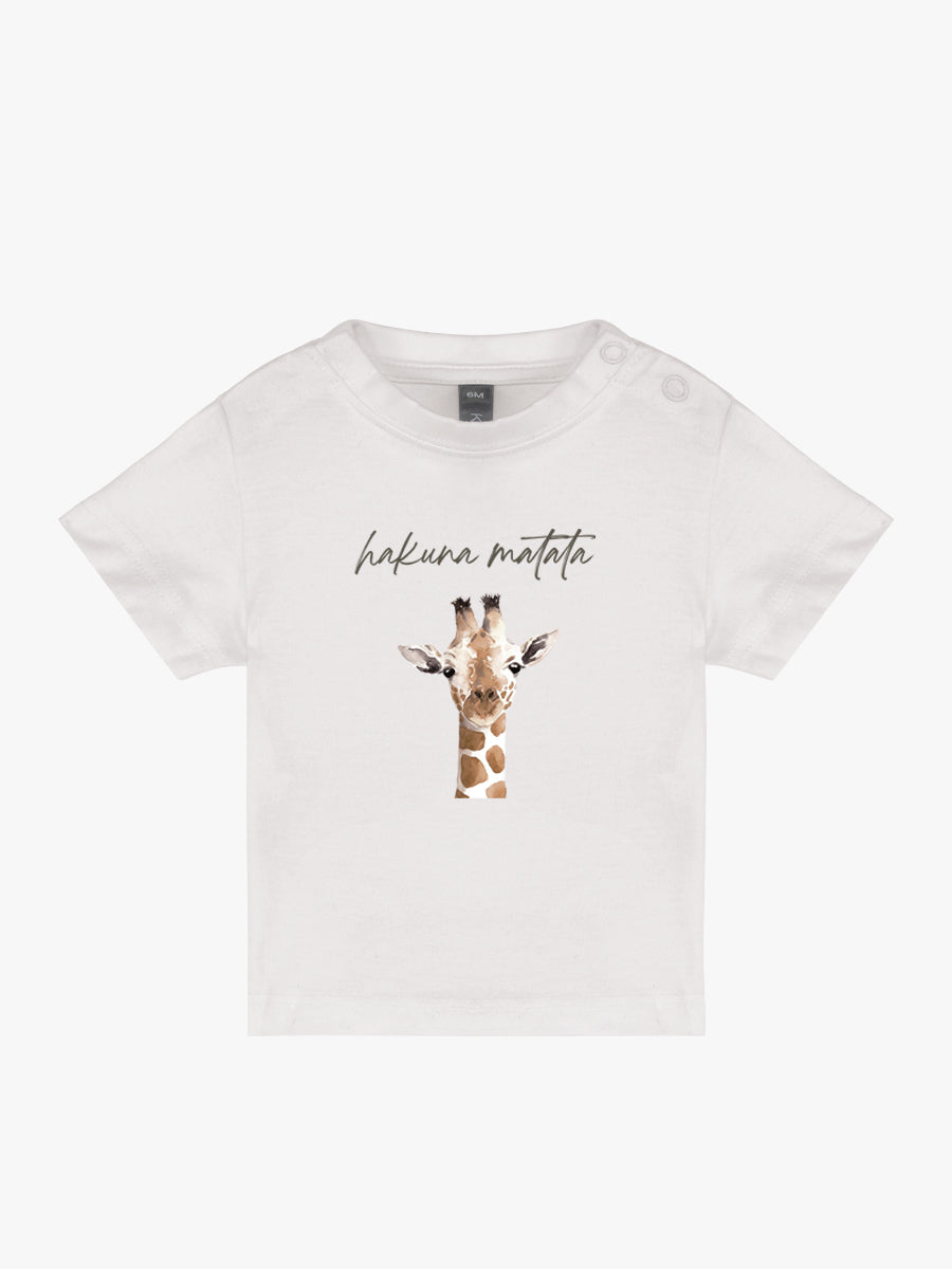 Camiseta Bebé Jirafa