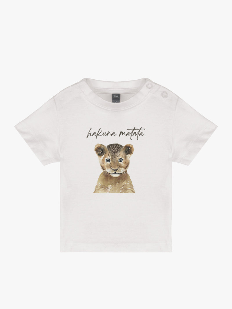 Camiseta Bebé León