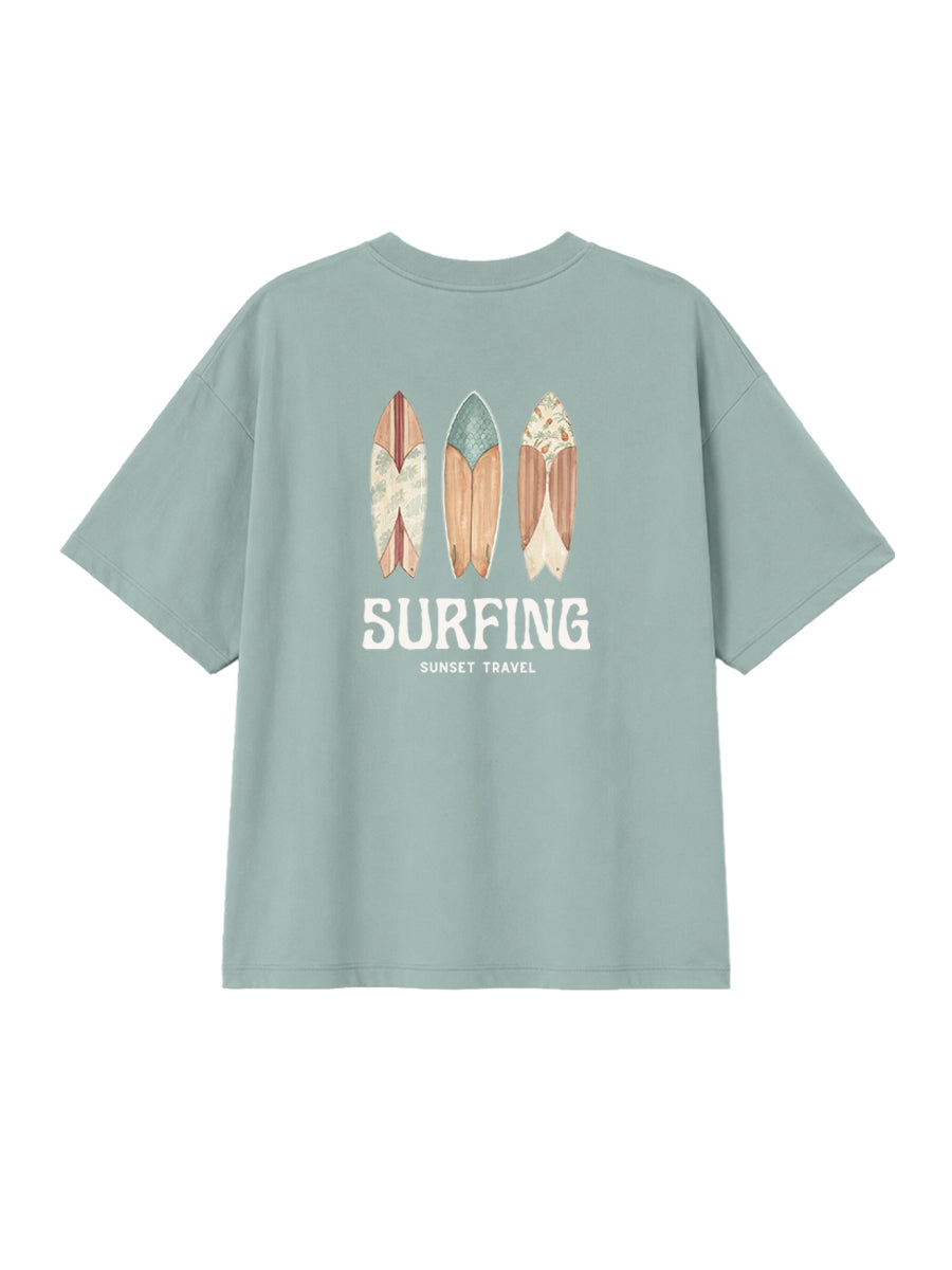 Camiseta Mujer Surfing