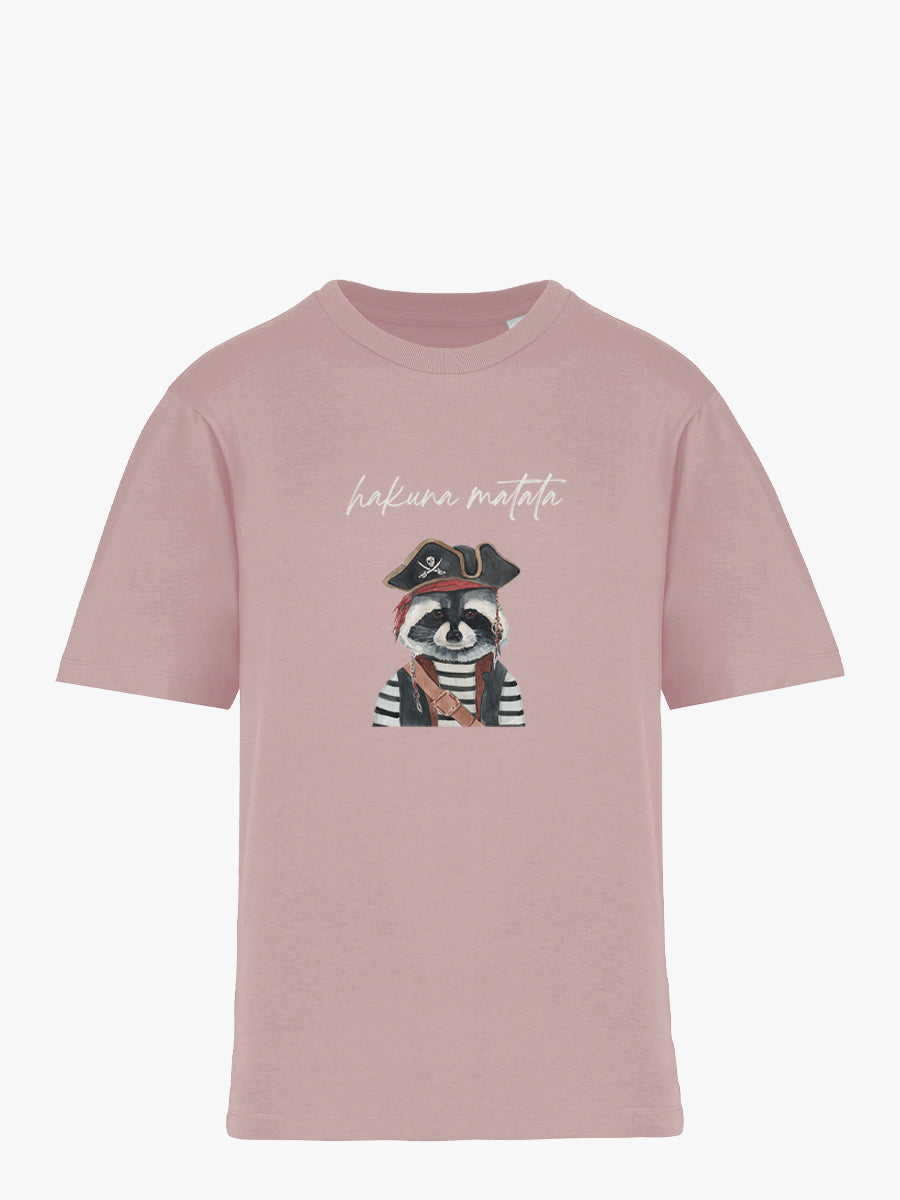 Camiseta Niño Mapache Pirata