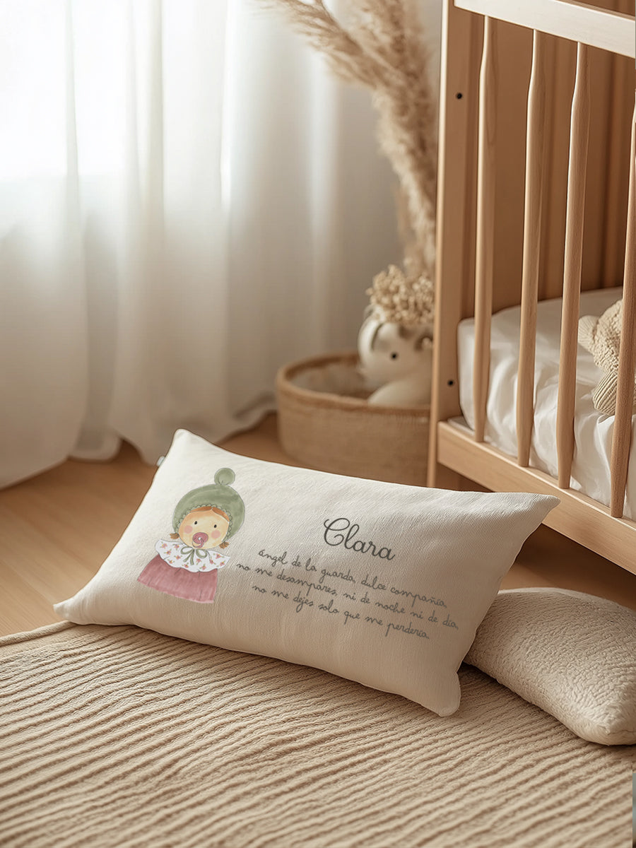 Cojín Ángel de la Guarda Inés