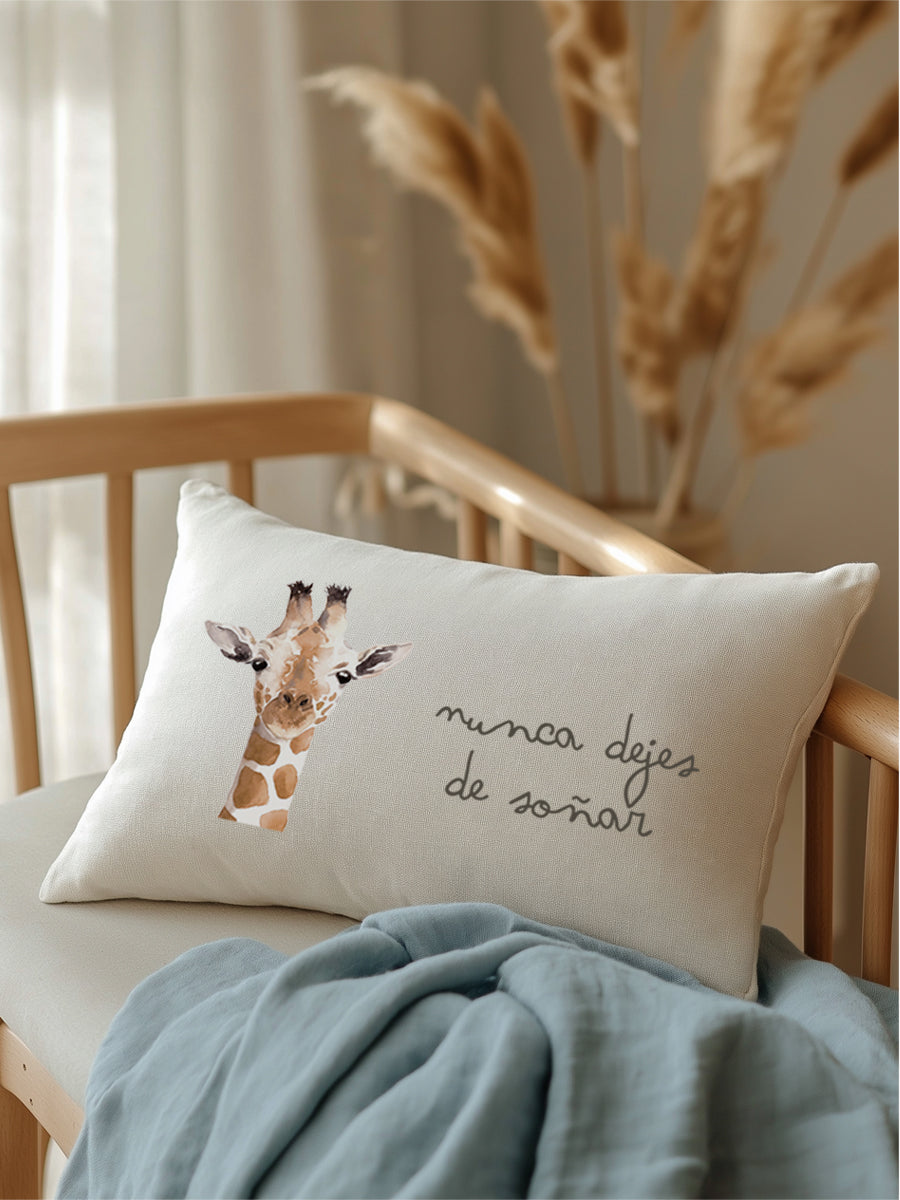 Cojín Soñar Jirafa
