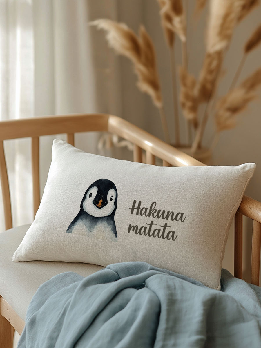 Cojín Pingüino
