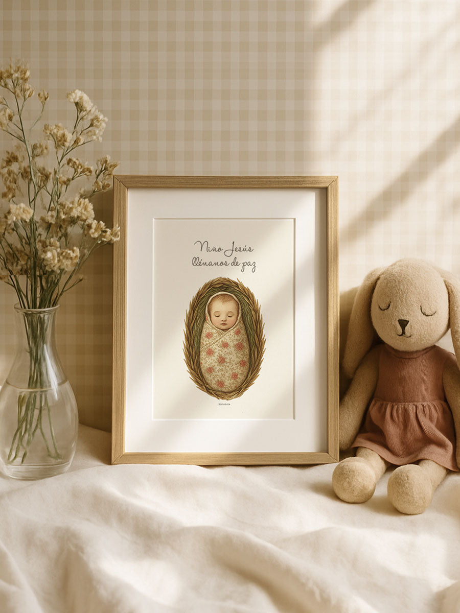 Cuadro Niño Jesús paz