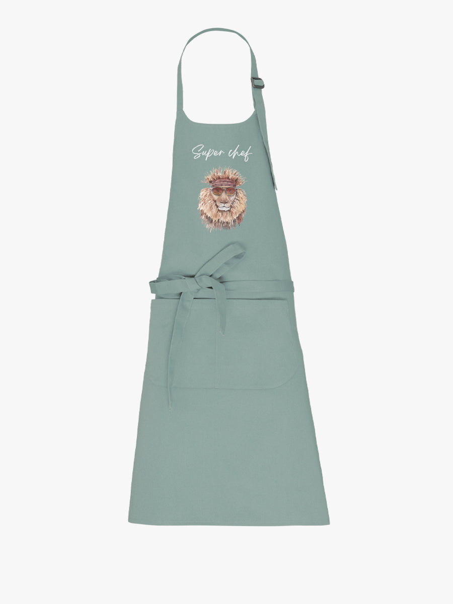 Delantal León Ochentero