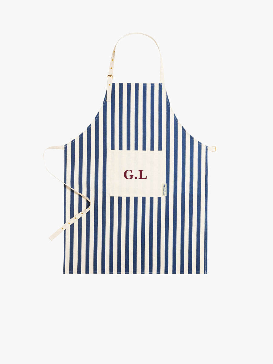 Delantal raya Bordado