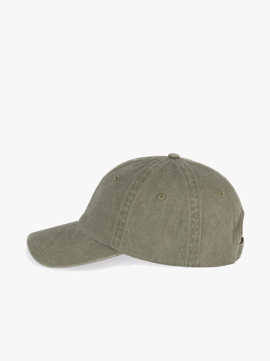 Gorra Bordada Trasera Oliva