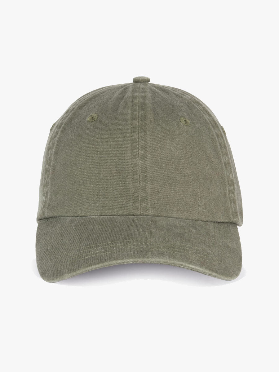 Gorra Bordada Trasera Oliva