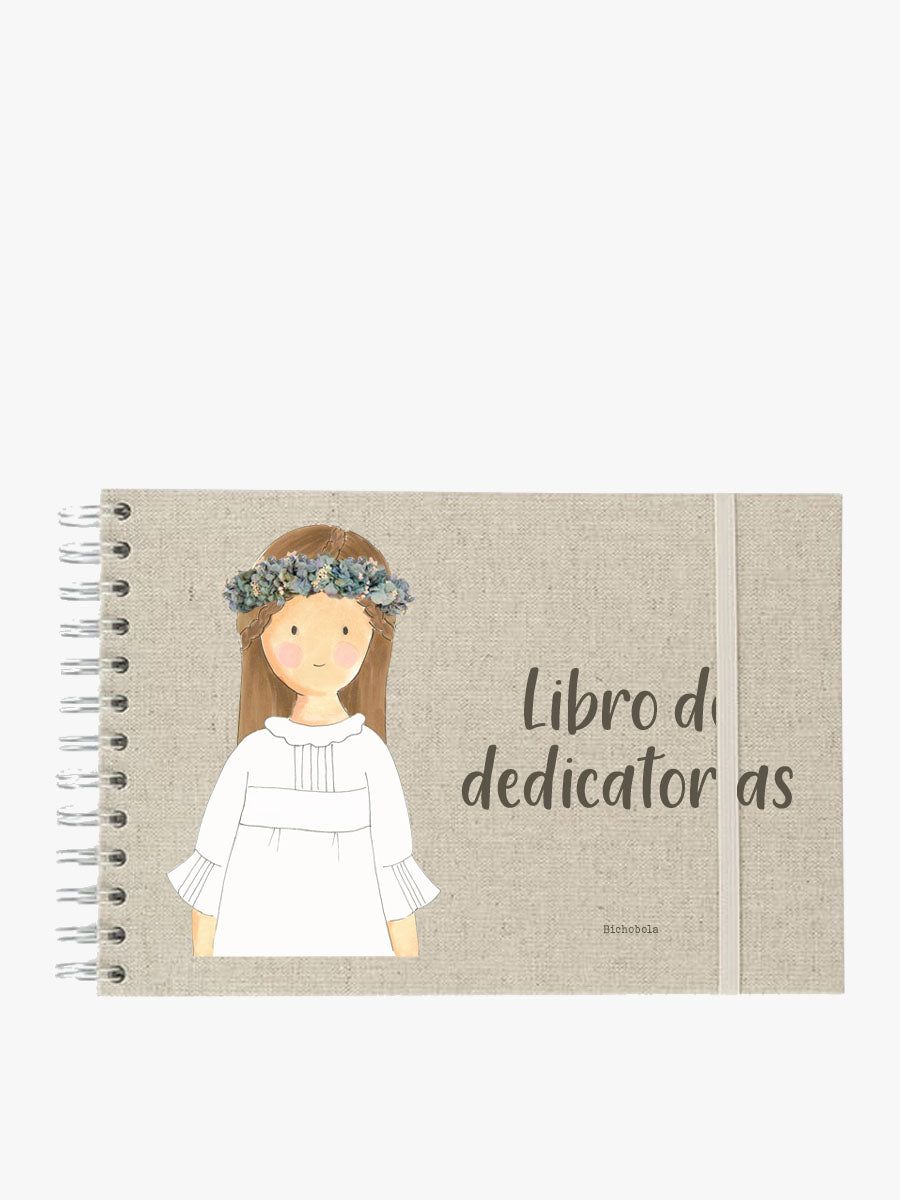 Libro Dedicatorias Comunión Carlota Londres