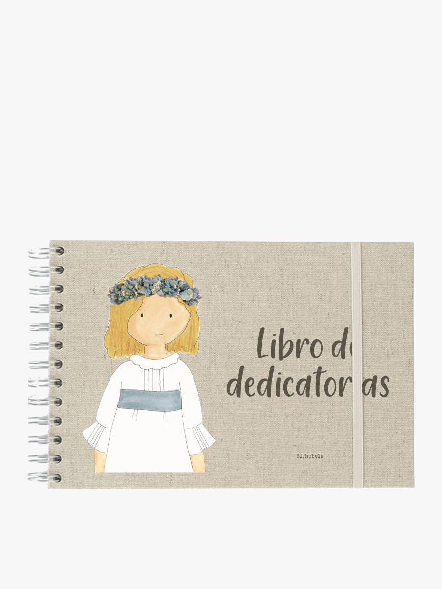 Libro Dedicatorias Comunión Celia Londres