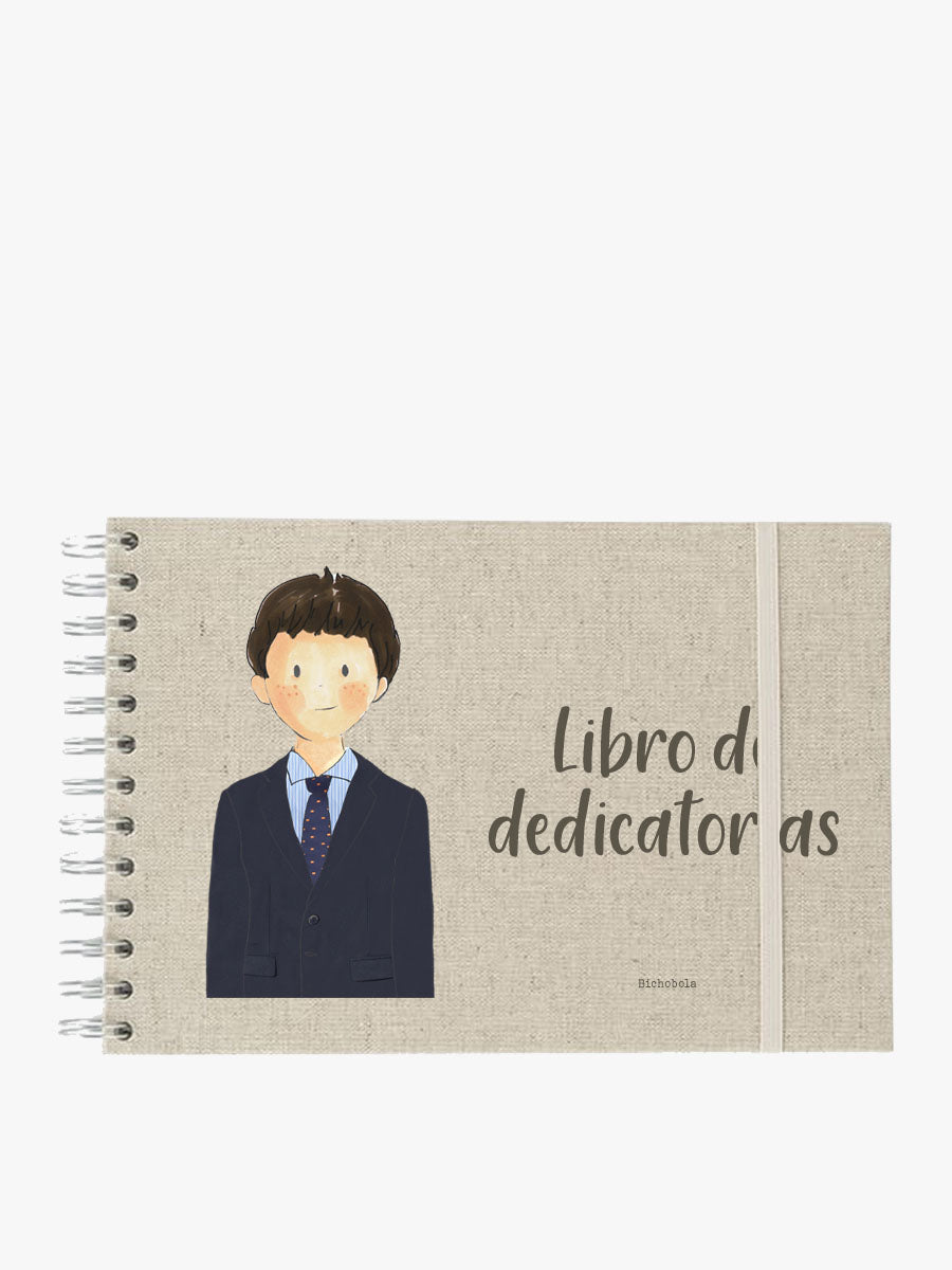 Libro Dedicatorias Comunión Guille