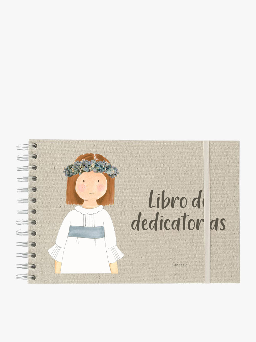 Libro Dedicatorias Comunión Amelia Londres