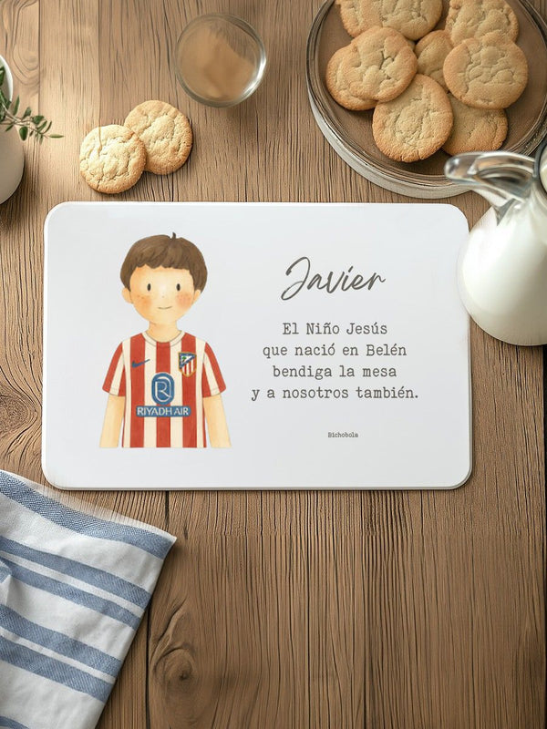Mantel Fútbol Atlético de Madrid Niño