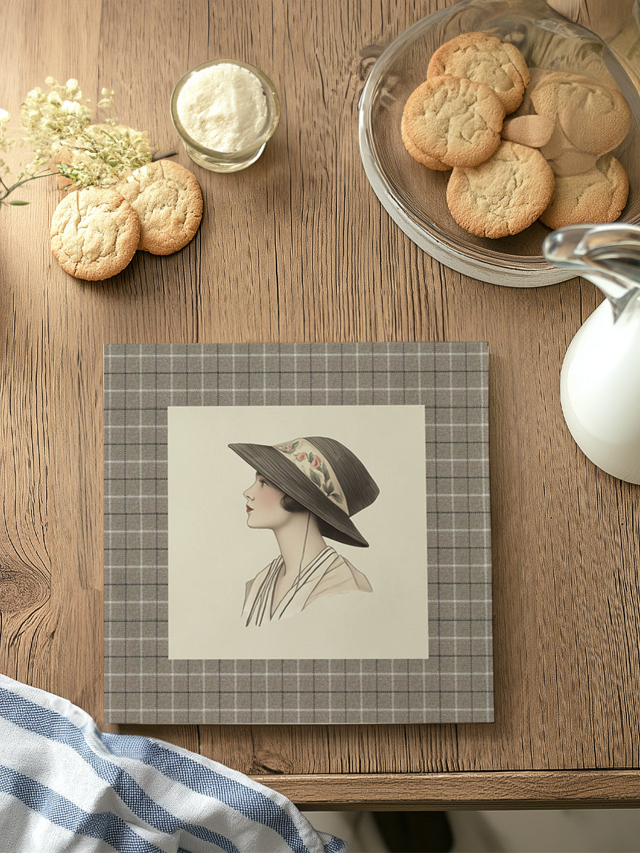 Mantel cuadrado Bustos V