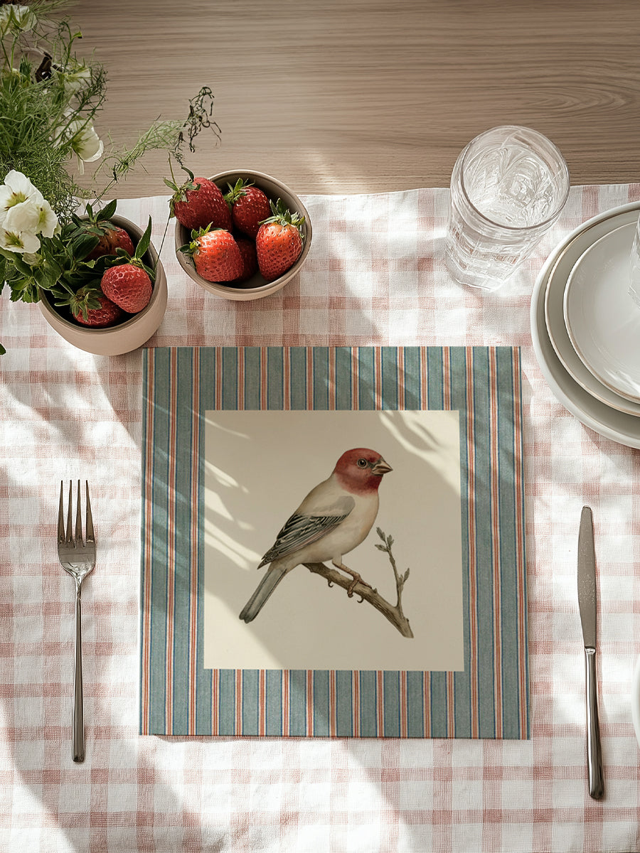 Mantel cuadrado Pájaros VI