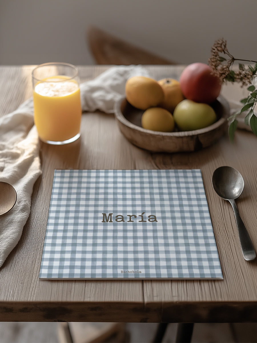 Mantel cuadrado Vichy