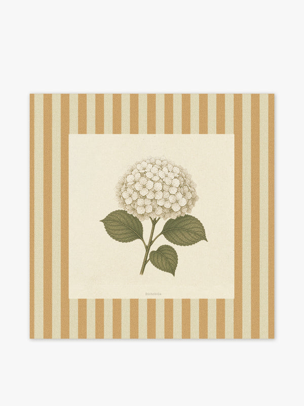 Mantel Cuadrado Flores Hortensia