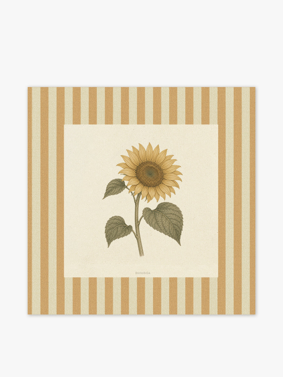 Mantel cuadrado Flores Girasol