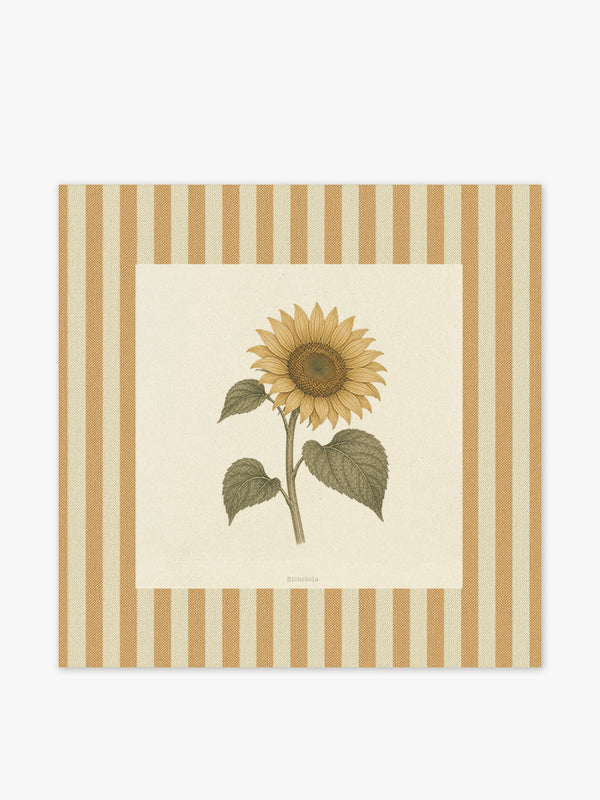Mantel Cuadrado Flores Girasol