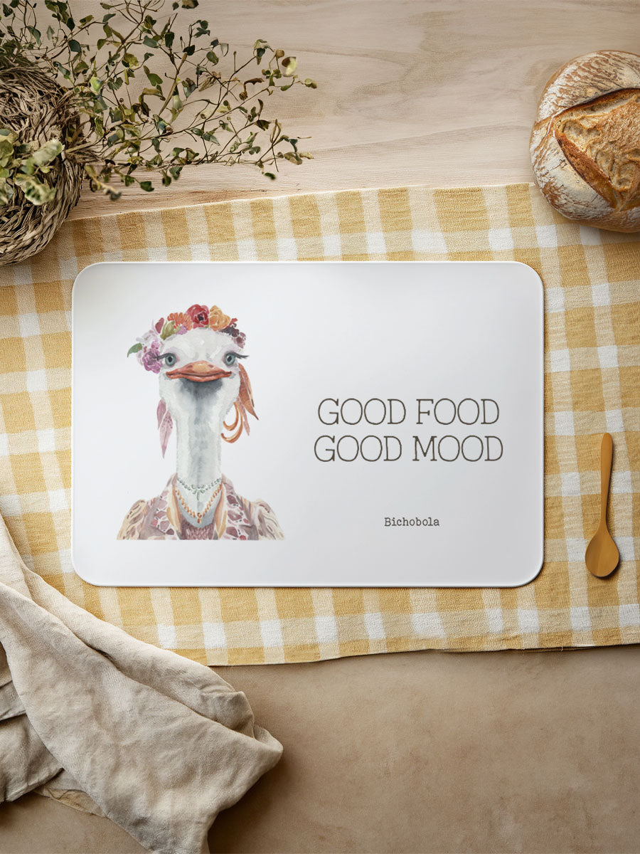 Mantel Good Food Avestruz Maricruz