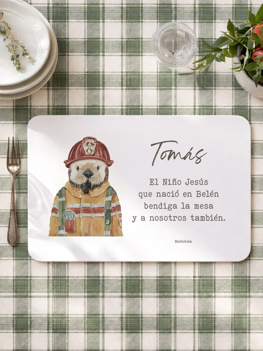 Mantel Nutria Bombero